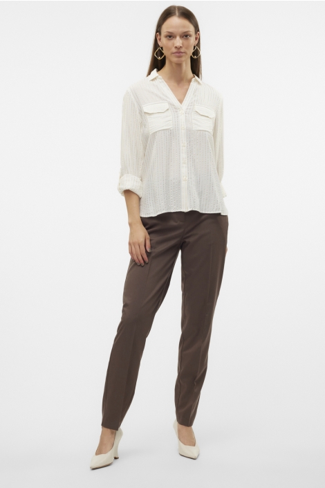 Vero Moda vmbumpy ls glitter shirt wvn ga noo